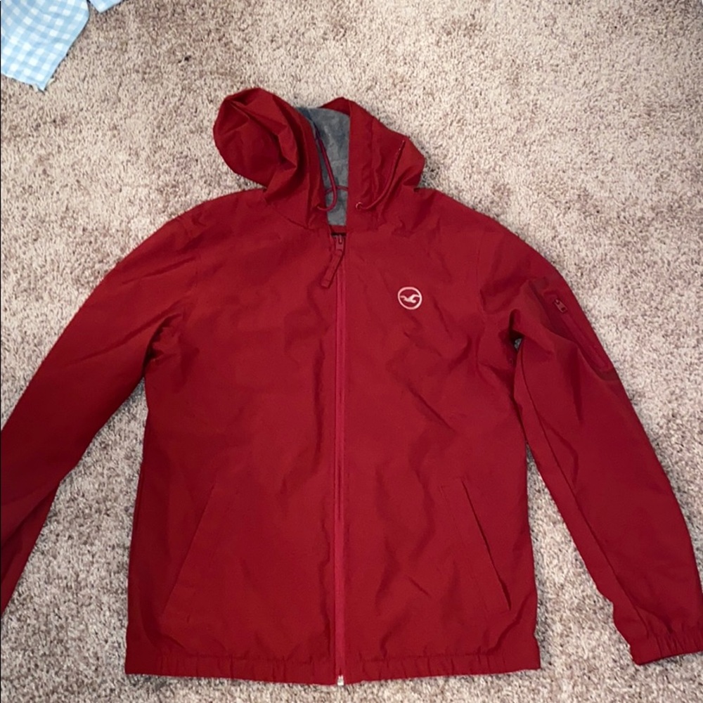 Zip up hollister jacket